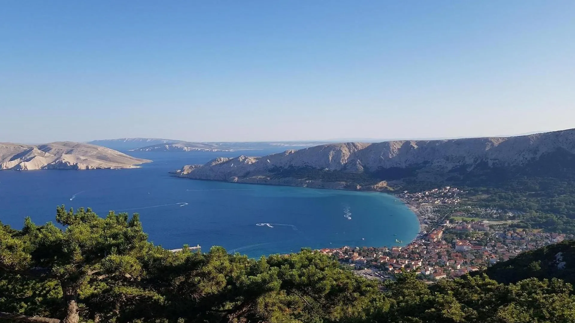 Appartement In Baska Mit Grill